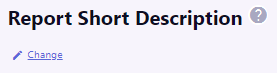Report Short Description